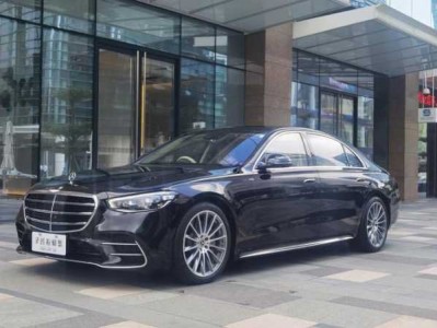 奔驰s500提车作业，2021款奔驰s500amg！